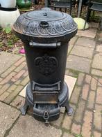 Potkachel salamander, Huis en Inrichting, Kachels, Ophalen, Gebruikt, Vrijstaand, Hout