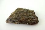 Mineraal gesteente met pyriet en goudachtige glans 3249-m, Ophalen of Verzenden, Mineraal