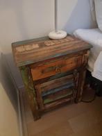 Nachtkastje zgan, Huis en Inrichting, Ophalen of Verzenden, Zo goed als nieuw, Hout