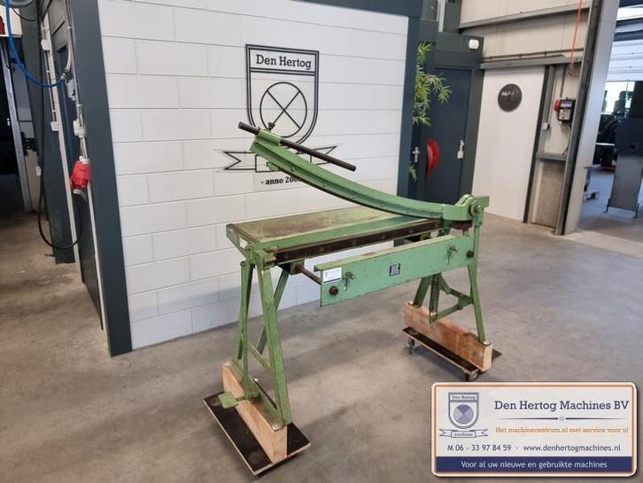 JORG slagschaar 4121 met voetklemming zinkschaar valschaar, Doe-het-zelf en Verbouw, Gereedschap | Overige machines, Gebruikt