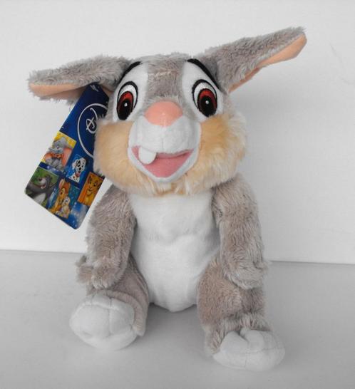Disney Stampertje (Bambi) plush 27 cm nog geheel NIEUW, Verzamelen, Stripfiguren, Nieuw, Beeldje of Figuurtje, Ophalen of Verzenden