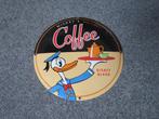 DONALD DUCK EMAILLE RECLAMEBORD, Verzamelen, Ophalen, Zo goed als nieuw, Reclamebord