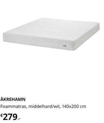 Akrehamn foammatras Ikea beschikbaar voor biedingen