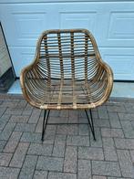 Rotan stoel, Huis en Inrichting, Stoelen, Ophalen, Zo goed als nieuw, Bruin, Eén
