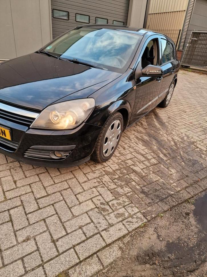 Opel Astra 2.0 Turbo 125KW 5D 2005 Zwart (240) pk, Auto's, Opel, Particulier, Astra, Benzine, F, Hatchback, Handgeschakeld, Origineel Nederlands