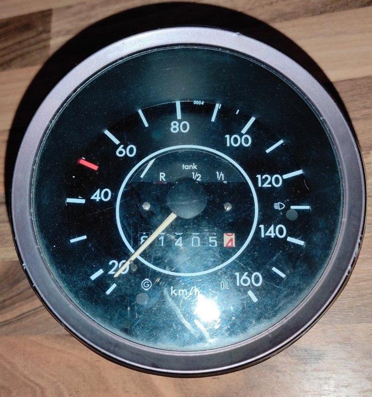 Kmteller VW Kever herstel instrument oldtimer, Auto-onderdelen, Dashboard en Schakelaars, Volkswagen, Gebruikt, Ophalen of Verzenden
