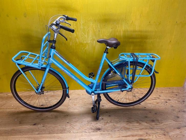 Gazelle Miss Grace L57 N3 Blauw Ref:4285, Fietsen en Brommers, Fietsen | Dames | Damesfietsen, Gebruikt, Gazelle, Versnellingen