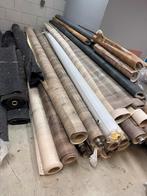 Partij Vinyl Vloerbedekking - Diverse Kleuren, Ophalen, Gebruikt, 75 m² of meer, Wit