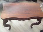 Victoriaans rozenhouten opvouwbare kaarttafel, Antiek en Kunst, Ophalen