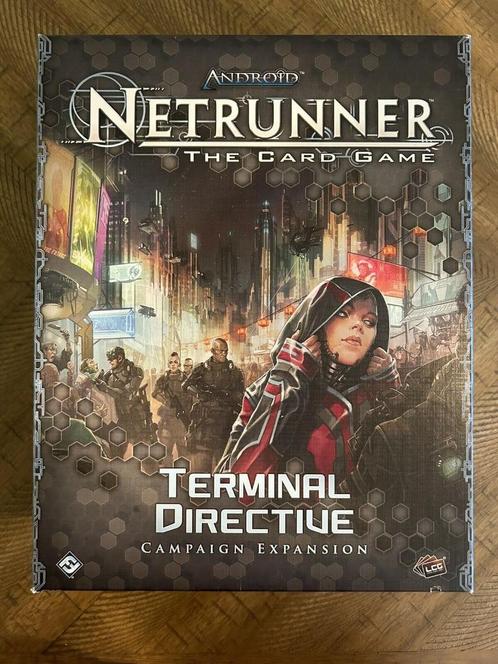 Netrunner LCG Terminal Directive Set, Hobby en Vrije tijd, Gezelschapsspellen | Kaartspellen, Nieuw, Ophalen