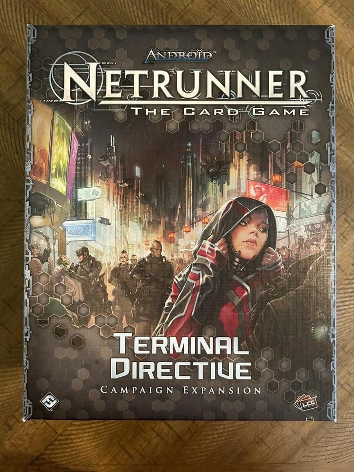Netrunner LCG Terminal Directive Set, Hobby en Vrije tijd, Gezelschapsspellen | Kaartspellen, Nieuw, Ophalen