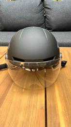 Fiets speed pedelec brommer helm+achterlicht.55-58cm NTA8776, Ophalen, Zo goed als nieuw, Medium