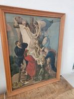 Oude..antieke religieuze prent, Ophalen of Verzenden