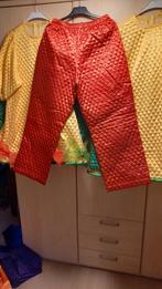 2 leuke kleurrijke carnavalspakjes, Ophalen, Gedragen