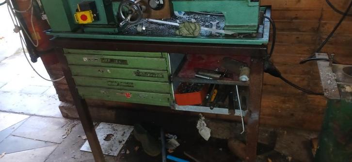 Ferm MD-350 Draaibank, Zakelijke goederen, Machines en Bouw | Metaalbewerking, Ophalen of Verzenden