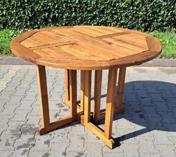Hartman Prestige teakhouten wangtafel 110 cm, inklapbaar beschikbaar voor biedingen