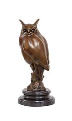 Bronzen Uil beeld, Antiek en Kunst, Antiek | Koper en Brons, Ophalen of Verzenden