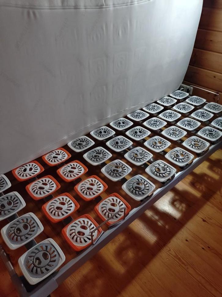 Tempur bedbodem en Matras 90 x 200, Huis en Inrichting, Slaapkamer | Matrassen en Bedbodems, Gebruikt, 90 cm, 200 cm, Eenpersoons