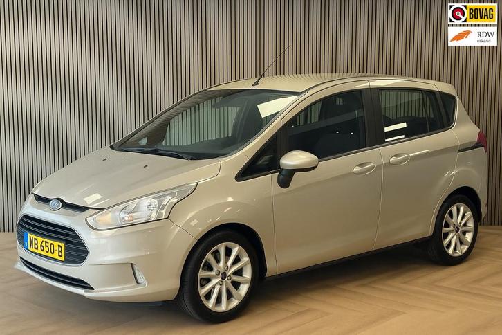 Ford B-Max 1.0 EcoBoost Titanium AIRCO CRUISE PDC AUX USB, Auto's, Ford, Bedrijf, Te koop, B-Max, ABS, Airbags, Airconditioning