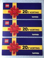 Intertoys LEGO® €20 kortingbon bij besteding vanaf €100, Eén persoon, Kortingsbon, Warenhuis- of Winkelbon