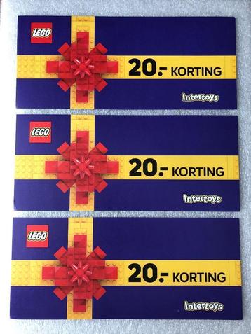 Intertoys LEGO® €20 kortingbon bij besteding vanaf €100 beschikbaar voor biedingen