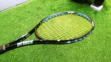 Prince O3 Blue Oversize tennisracket 285gram L3 zwart-blauw beschikbaar voor biedingen