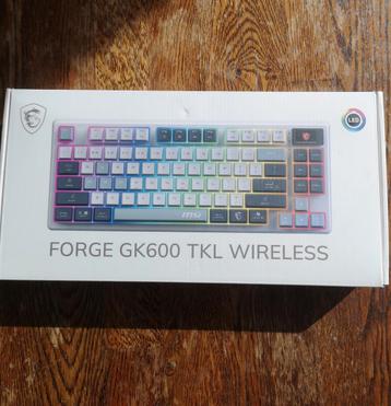 MSI Forge GK600 TKL Wireless – Zo goed als nieuw beschikbaar voor biedingen
