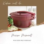 Micro Minuut Tupperware, Ophalen of Verzenden, Zo goed als nieuw, Rood, Bak of Kom