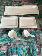 Villeroy en boch NEW WAVE schalen, Ophalen of Verzenden, Zo goed als nieuw, Rvs of Chroom