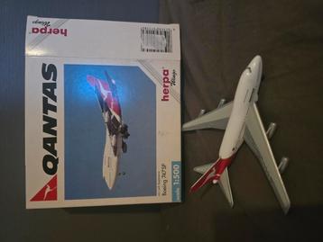 Qantas Boeing B747SP 1:500 herpa beschikbaar voor biedingen