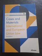 Cases and Materials International and European Union Law, Gelezen, Eleven, Ophalen of Verzenden, WO