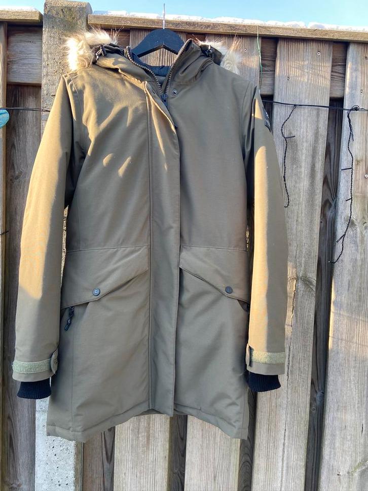 8848 altitude winterjas waterdicht, Kleding | Dames, Jassen | Winter, Zo goed als nieuw, Maat 38/40 (M), Groen, Ophalen of Verzenden