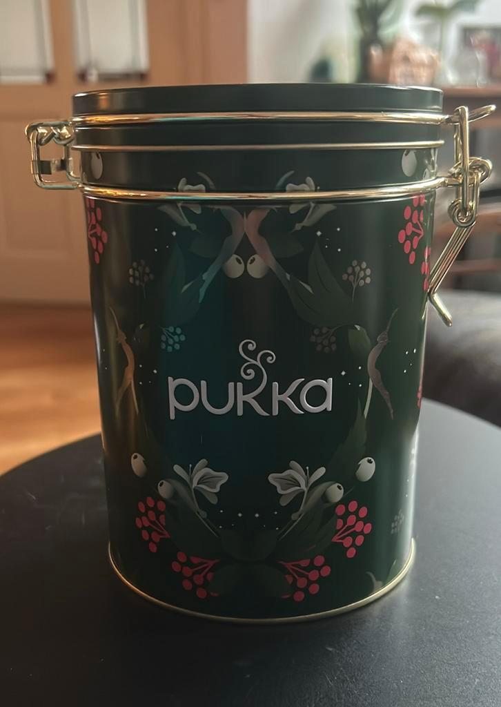 Pukka Christmas Kilner bewaarblik met sluiting zonder inhoud, Diversen, Kerst, Zo goed als nieuw, Ophalen of Verzenden