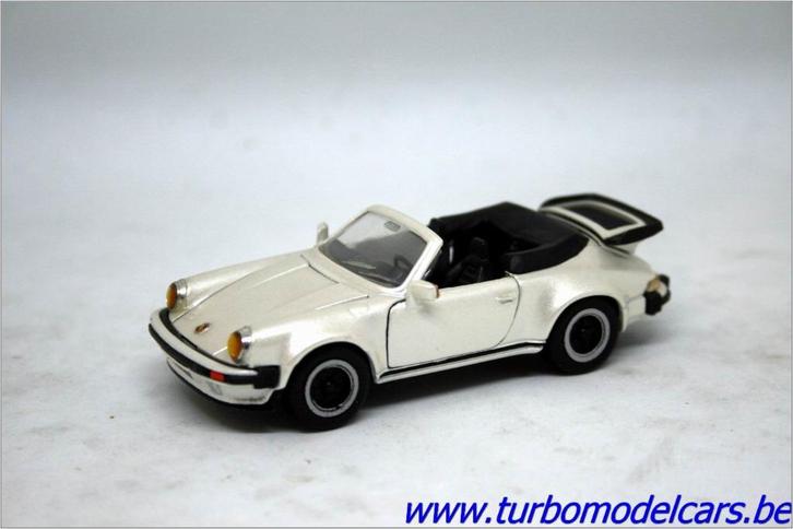 Porsche 911 Turbo Cabrio 1/43 NZG, Hobby en Vrije tijd, Modelauto's | 1:43, Zo goed als nieuw, Auto, Overige merken, Verzenden