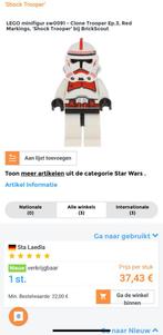 LEGO sw0091 - Clone Trooper Ep.3, Red Markings Shock Trooper, Kinderen en Baby's, Speelgoed | Duplo en Lego, Ophalen of Verzenden