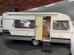 CHATEAU 480 TKM STAPELBED VASTBED TREINZIT VOORTENT&, Caravans en Kamperen, Caravans, Chateau, Overige typen, Schokbreker, Bedrijf