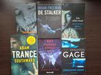 6 Thrillers, Nederlandstalig, Boeken, Ophalen, Gelezen