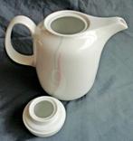 Arzberg 5500 Brasilia koffiepot 1L wit bruin retro keramiek, Postbus 64461, Brunssum, Nederland, Verzenden, Keramiek, Overige typen