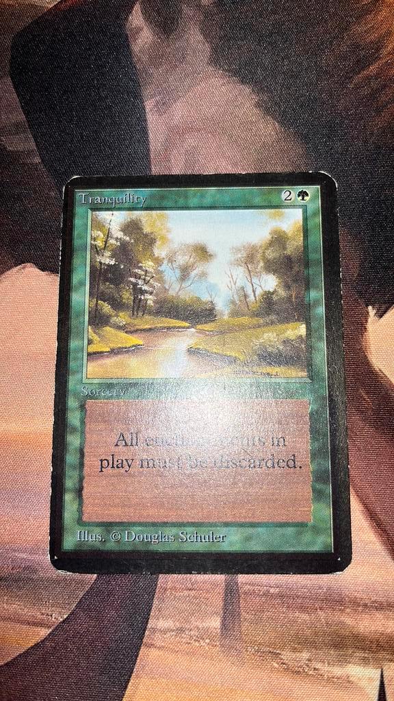Tranquility Alpha, Hobby en Vrije tijd, Verzamelkaartspellen | Magic the Gathering, Zo goed als nieuw, Ophalen of Verzenden