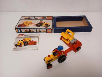 Vintage lego 814-2 tractor gear met doos en boekje beschikbaar voor biedingen
