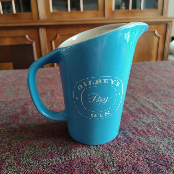 Gilbey’s dry gin waterkan, Verzamelen, Merken en Reclamevoorwerpen, Zo goed als nieuw, Gebruiksvoorwerp, Ophalen