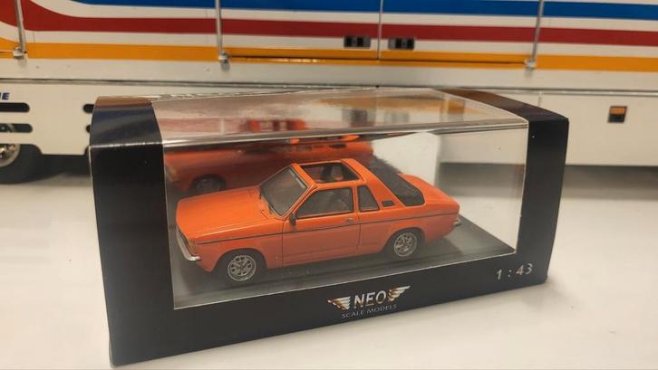 Neo Scale Models Opel Kadett Aero Orange, Hobby en Vrije tijd, Modelauto's | 1:43, Zo goed als nieuw, Auto, Overige merken, Ophalen of Verzenden
