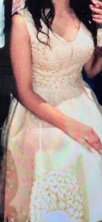 Verlovingsjurk te koop als nieuw, Ophalen of Verzenden, Zo goed als nieuw, Beige, Trouwjurk