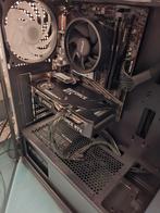 Pc met monitor en game stuur, Computers en Software, Desktop Pc's, Zelf gebouwde pc, Zo goed als nieuw, Gaming, SSD