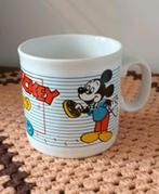 Vintage Mickey Mouse en Pluto mok, Mickey Mouse, Ophalen of Verzenden, Zo goed als nieuw, Servies