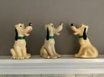 Drie leuke retro Piepbeestjes van Pluto, Antiek en Kunst, Ophalen of Verzenden