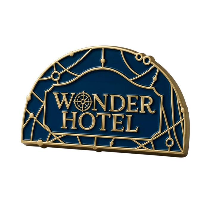 Efteling wonder hotel fan pin, Verzamelen, Efteling, Nieuw, Button of Speldje, Ophalen of Verzenden