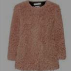 MANGO jas jack Ritalong roze imitatiebont maat M - nieuw -, Maat 38/40 (M), Mango, Nieuw, Ophalen of Verzenden