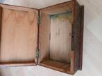 Opberkistje 24x16x10hoog. Slot werkt alleen niet, Huis en Inrichting, Woonaccessoires | Kisten, Ophalen, Zo goed als nieuw, Minder dan 50 cm