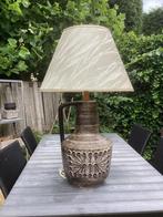 Vintage vaaslamp met kap, Huis en Inrichting, Ophalen of Verzenden, Gebruikt, Vintage, brocante, 50 tot 75 cm